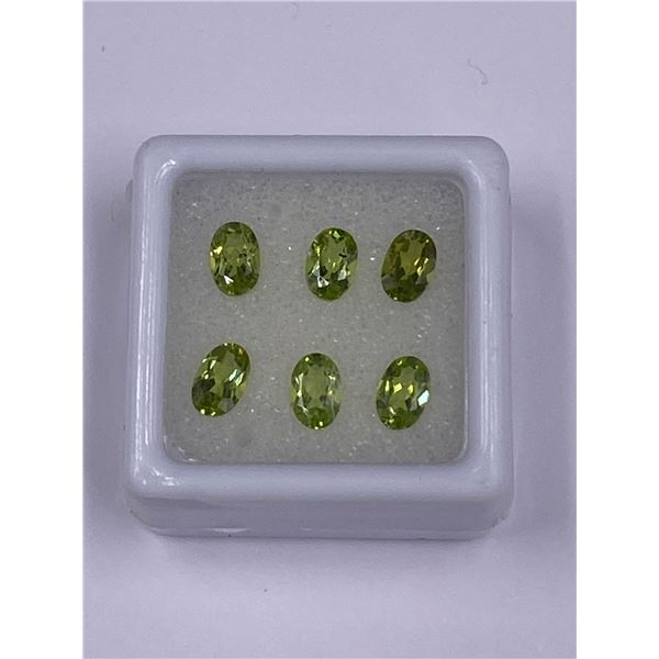 PERIDOT 2.95CT, 4 X 6MM, OVAL CUT, VS-VVS CLARITY, BRAZIL, UNTREATED