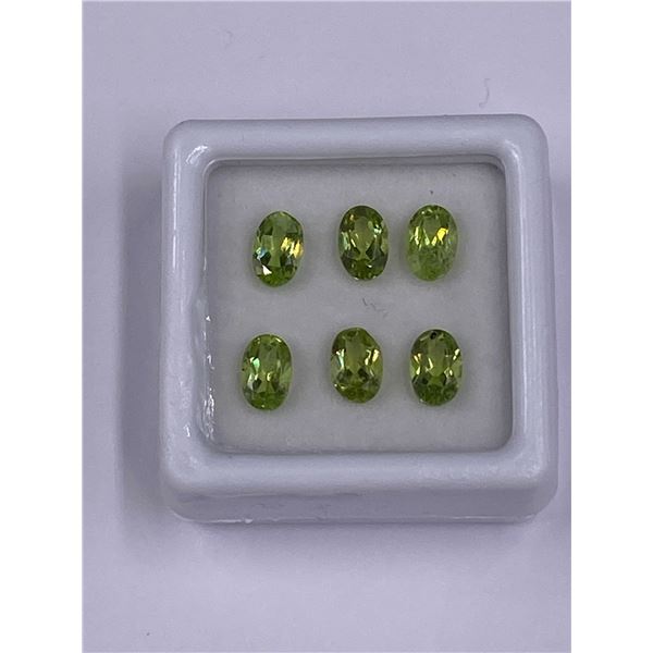 PERIDOT 2.92CT, 4 X 6MM, OVAL CUT, VS-VVS CLARITY, BRAZIL, UNTREATED