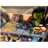 Image 1 : GRINDER, BATTERY CHARGER, ASSORTED VINYLS (ABBA, BACH, DISNEY, & MORE), BACKPACK, & MORE