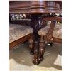 Image 3 : DINING TABLE WITH 6 CHAIRS 70 X 46"