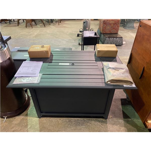 IN BOX PARAMOUNT GALE RECTANGULAR OUTDOOR FIREPIT TABLE 45.5 X 30.5"