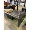 Image 2 : OUT OF BOX PARAMOUNT OFFSET OUTDOOR FIREPIT TABLE 29 X 41.75"WITH GLASS GUARD