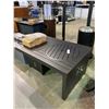 Image 2 : IN BOX PARAMOUNT OFFSET OUTDOOR FIREPIT TABLE 29 X 41.75"