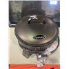 Image 2 : NEW IN BOX DIAMOND PATTERNED OUTDOOR PROPANE FIREPIT BLACK 17.7 X 17.7 X 11.8"