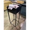 Image 2 : GRAPEVINE FLOOR PLANTER WITH SHELF WATERING FEATURE SQUARE