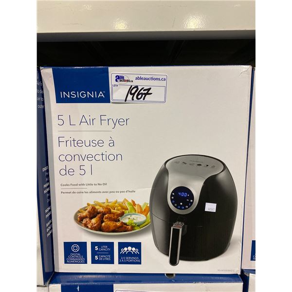 INSIGNIA 5L AIR FRYER NS-AF50DBK0-C