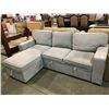 Image 2 : SECTIONAL SOFA WITH STORAGE & PULL OUT FEATURE