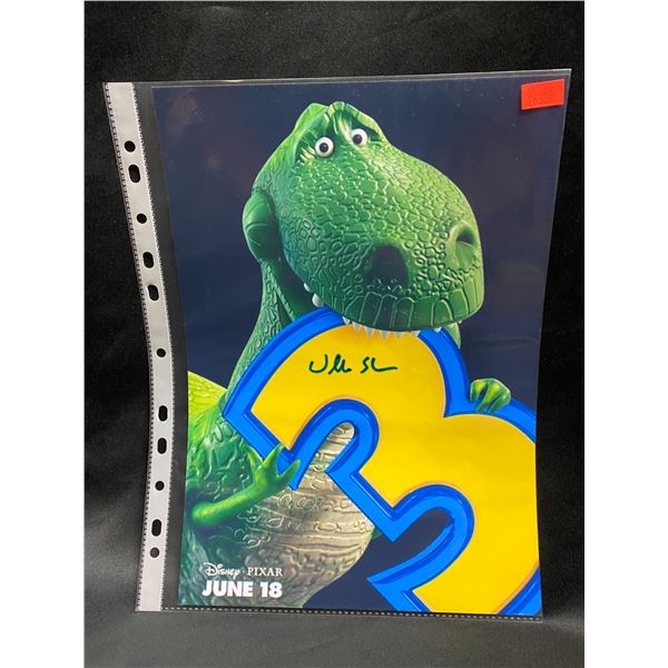 WALLACE SHAWN SIGNED TOY STORY 3 T-REX PHOTO WITH COA