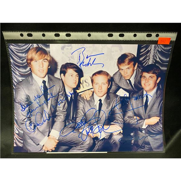 THE BEACH BOYS SIGNED PHOTO WITH COA AUTOGRAPHS INCLUDE: MIKE LOVE, AL JARDINE,