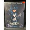 Image 1 : BATMAN RETURNS SIGNED PICTURE BOOK WITH COA AUTOGRAPHS INCLUDE: