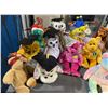 Image 2 : 14 ASSORTED TY BEANIE BABY DOLLS