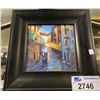 Image 1 : FRAMED SIGNED ORIGINAL OIL ON CANVAS PAINTING
