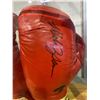 Image 2 : MIKE TYSON SIGNED EVERLAST BOXING GLOVES WITH COA DISPLAY CASE