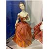 Image 2 : 3 ROYAL DOULTON FIGURES : NINETTE, AUTUMN BREEZES, & INNOCENCE