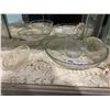 Image 2 : ASSORTED GLASSWARE (BOWLS & TRAYS)