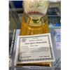 Image 2 : DEREK JETER AUTOGRAPHED BASEBALL WITH COA & DISPLAY UNIT