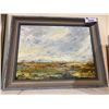 Image 1 : ORIGINAL OIL ON BOARD FRAMED ART