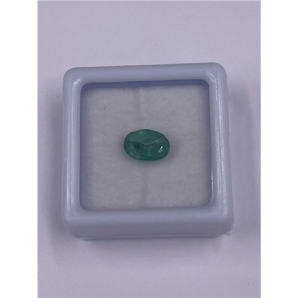 ELEGANT EMERALD 1.31CT, 8.24 X 5.87 X 4.02MM, OVAL CUT, VS CLARITY, ZAMBIA, UNTREATED