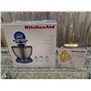 Image 1 : KITCHEN AID TABLE MIXER AND HAND MIXER