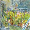 Image 2 : Marco Sassone, "Le Balcon Blueae" Limited Edition Serigraph, Numbered and Hand S