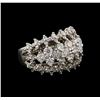 Image 1 : 14KT White Gold 2.09 ctw Diamond Ring