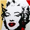 Image 2 : Andy Warhol "Golden Marilyn 11.37" Limited Edition Silk Screen Print from Sunday