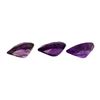 Image 2 : 20.50 ctw.Natural Pear Cut Amethyst Parcel of Three