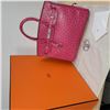 Image 1 : Hermes Birkin 35 featured in Pink Ostrich