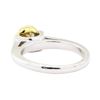 Image 3 : 0.50 ctw Diamond Ring - Platinum and 18KT Yellow Gold