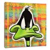 Image 2 : Looney Tunes, "Daffy Duck" Numbered Limited Edition on Canvas with COA. This pie