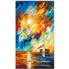 Image 1 : Leonid Afremov (1955-2019) "Rainbow Sky" Limited Edition Giclee on Canvas, Numbe