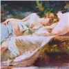 Image 2 : Pino (1939-2010), "Lost in Dreams" Framed Limited Edition Artist-Embellished Gic