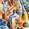 Image 2 : Leonid Afremov (1955-2019) "Bottle Jazz IV" Limited Edition Giclee on Canvas, Nu