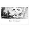 Image 1 : "Rage Rover" Fine Art Poster by Renowned Charles Schulz Protege Tom Everhart.