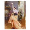 Image 1 : Pino (1939-2010), "Isabella" Limited Edition Artist-Embellished Giclee on Canvas