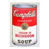Image 1 : Andy Warhol "Soup Can 11.53 (Cream of Mushroom)" Silk Screen Print from Sunday B