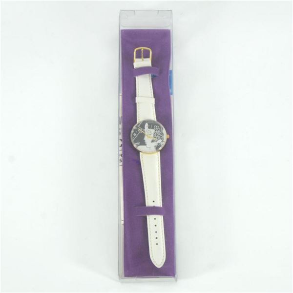 Vintage Peter Max "Profile" Watch with Original Packaging and Paperwork.