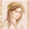 Image 2 : "Rita" Limited Edition Lithograph by Edna Hibel (1917-2014), Numbered and Hand S
