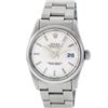 Image 2 : Rolex Mens Stainless Steel Slate Grey Index Datejust Jubilee Band Datejust Wrist