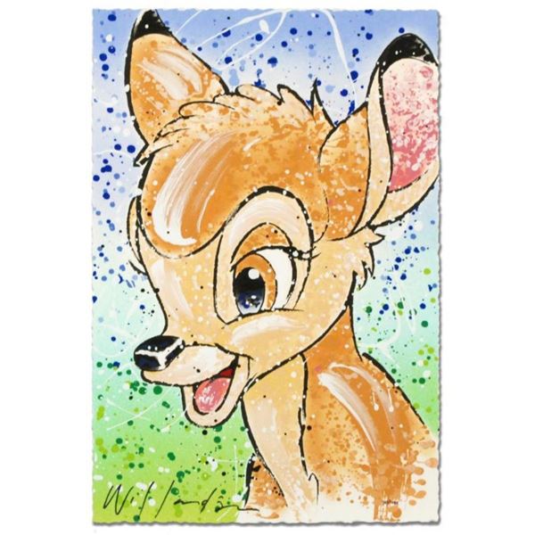 "Bambi the Buck Stops Here" Disney Limited Edition Serigraph by David Willardson