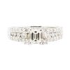 Image 2 : 1.12 ctw Diamond Ring - Platinum