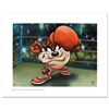 Image 1 : "Knockout Taz" Limited Edition Giclee from Warner Bros., Numbered with Hologram