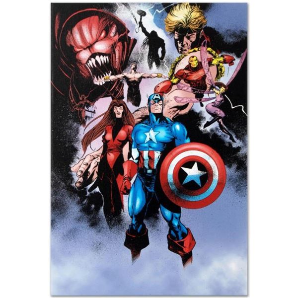 Marvel Comics  Avengers #99 Annual  Numbered Limited Edition Giclee on Canvas by