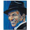 Image 1 : "Old Blue Eyes" Limited Edition Giclee on Canvas by Stephen Fishwick, Numbered a