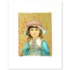 Image 1 : "Deidre" Limited Edition Lithograph by Edna Hibel (1917-2014), Numbered and Hand