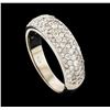 Image 4 : 0.95 ctw Diamond Ring - 18KT White Gold