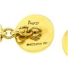 Image 3 : Estate Asprey 18k Solid Gold Collectible Red White Enamel Stripe Star Cufflinks
