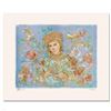Image 1 : "Cheryl" Limited Edition Lithograph by Edna Hibel (1917-2014), Numbered and Hand