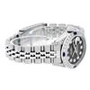 Image 8 : Rolex Ladies Stainless Steel Black Diamond Lugs & Sapphire Datejust 26MM