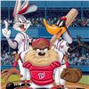 Image 2 : "At the Plate (Nationals)" Numbered Limited Edition Giclee from Warner Bros. wit